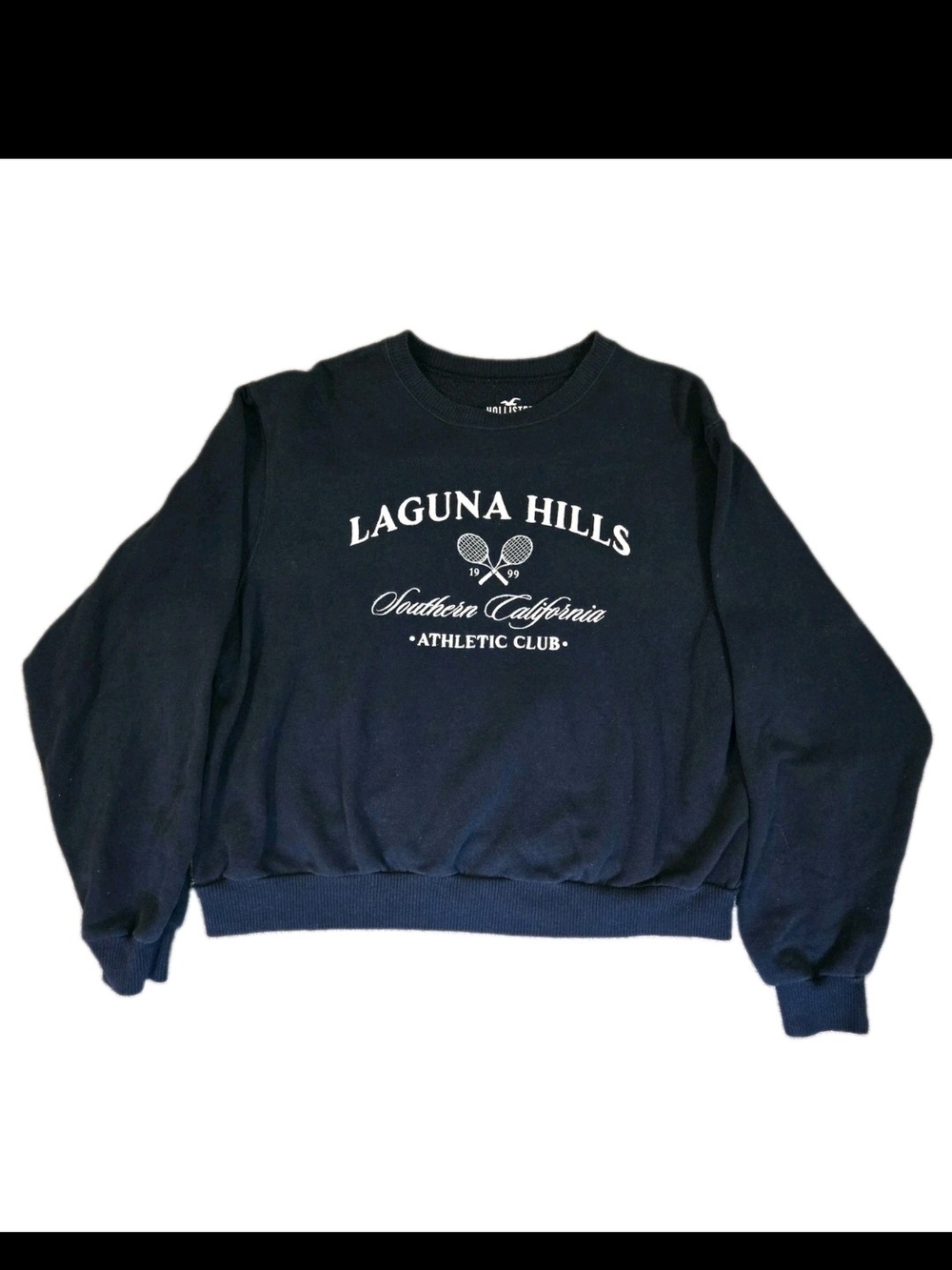 Hollister Laguna Hills Tennis Athletic Club Crewneck XS